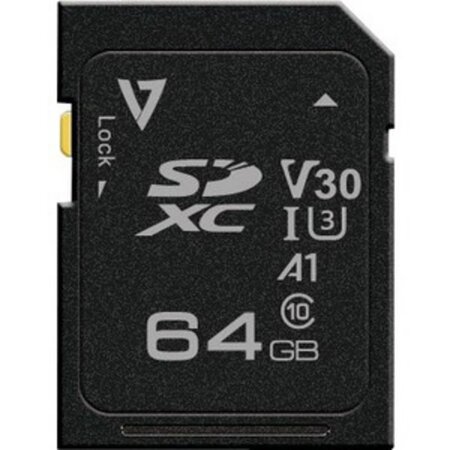 64GB SDXC V30 U3 A1 CL10 4K UHD VFSD64GV30U3-3E
