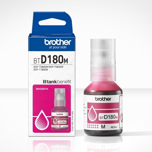Brother BTD180M Bouteille d'encre magenta BTD180M
