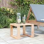 vidaXL Table d'appoint de jardin 40x38x28 5 cm bois massif de pin