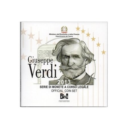 Coffret série euro BU Italie 2013 (Verdi)