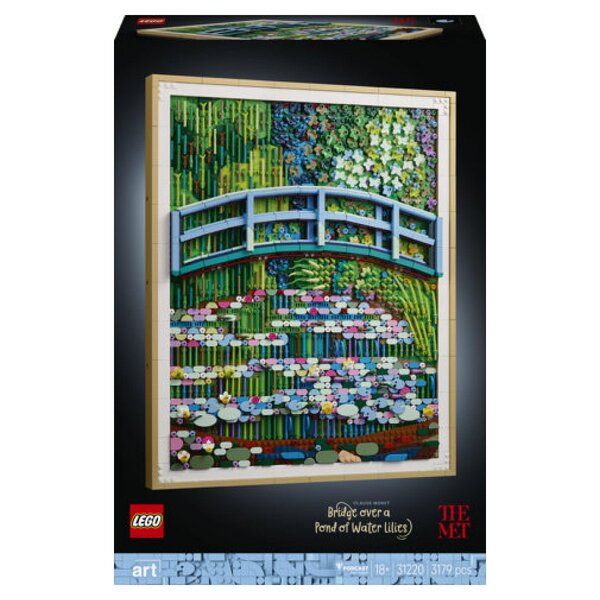 31220 Claude Monet : le bassin aux nymphéas  harmonie verte  art