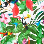 vidaXL Set de coussins de palette Floral 2 Pièces Motif de feuille