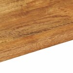 vidaXL Dessus de table 90x40x2 5 cm rectangulaire bois massif manguier