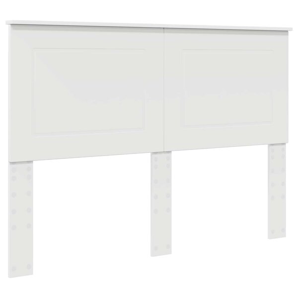 vidaXL Tête de lit Blanc 140 cm Bois d'ingénierie