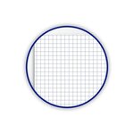 Pqt de 100 Fiches bristol 210g A4 21 x 29,7 cm quadrillé 5 x 5 Blanc OXFORD