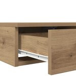 Tiroirs de lit vidaXL Chêne artisan 120x36 5x16 5 cm En bois d'ingénierie