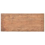 vidaXL Table console bois d'acajou massif 69x28x70 cm