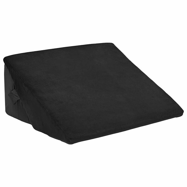 vidaXL Coussin en coin Autre Noir 55 x 55 x 26 cm