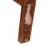 vidaXL Table de Toilette Marron 90 x 76 x 45 cm Bois récupéré massif