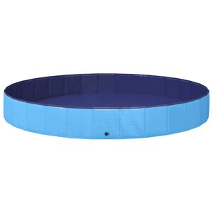 vidaXL Piscine pour enfants Bleu Ø300 x 38 cm