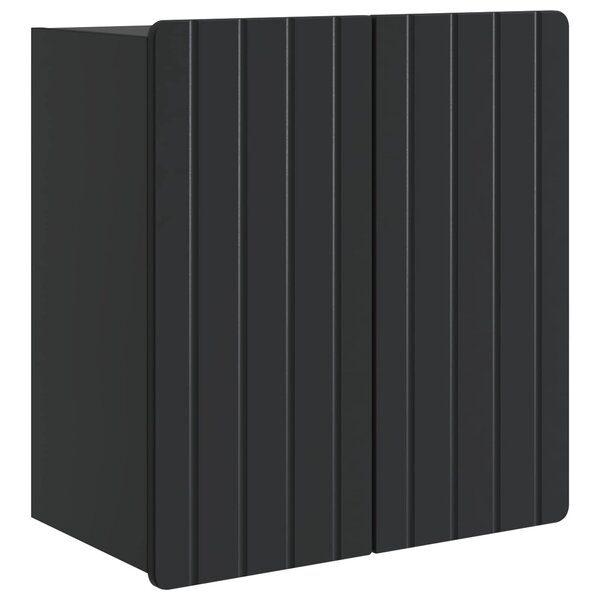 vidaXL Armoire Murale Noir 59 x 31 x 64 cm Bois d'ingénierie