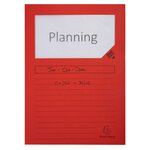 Paquet De 25 Chemises À Fenêtre Forever 130g/m2 - 22x31cm - Rouge - X 16 - Exacompta