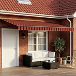 vidaXL Auvent rétractable électrique 4 5 × 3 m
