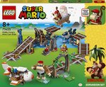 71425 Ensemble d extension course de chariot de mine de diddy kong Super Mario