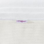 Matelas à ressorts ensachés vidaXL Crème Medium 160x200x20 cm Tissu