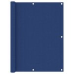 vidaXL Écran de balcon Bleu 120x500 cm Tissu Oxford