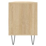 vidaXL Meuble TV chêne sonoma 150x30x44 5 cm bois d'ingénierie