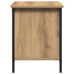 vidaXL Meuble TV Chêne artisanal 102 x 35 x 45 cm Bois d'ingénierie