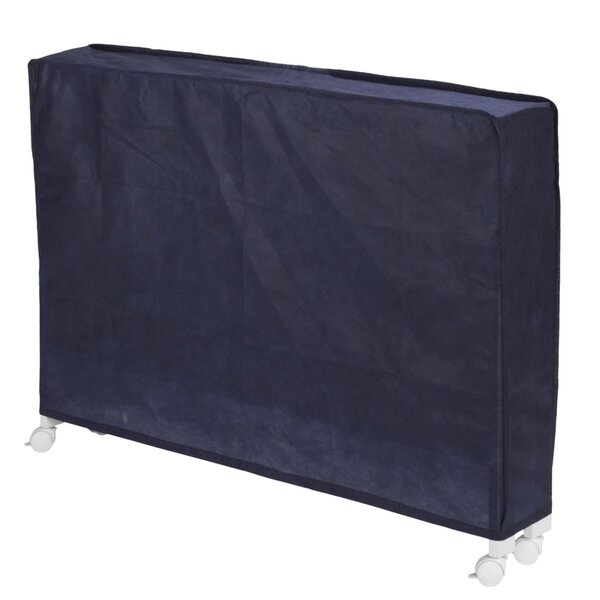 tiSsi Housse de protection pour lit d'enfant pliable Bleu foncé