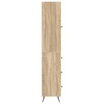 vidaXL Ensemble de Meubles 2 Pièces Chêne Sonoma 34 5 x 34 5 x 90 cm