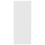 vidaXL Store enrouleur de douche 110x240 cm largeur du tissu 106 cm