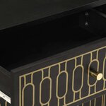 vidaXL Table de chevet 50x33x60 cm bois de manguier massif