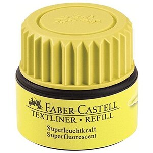 Cartouche de recharge 'TEXTLINER 1549' jaune FABER-CASTELL