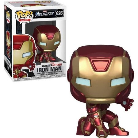 Figurine Funko Pop! Marvel: Avengers Game - Iron Man (Stark Tech