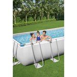 Piscine hors sol Power Steel 640 x 274 x 132 cm, filtre a cartouche, échel'e, bâche, diffuseur Chemconnect