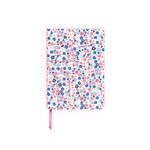 Carnet de Notes A5 Office Chic - Plusieurs Motifs - Fleurs Noir - Draeger