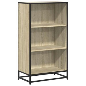 vidaXL Bibliothèque chêne sonoma 60x35x107 5 cm bois d'ingénierie