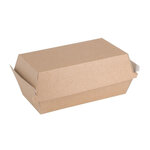 Boîtes avec couvercles à charnière compostable - lot de 150 ou 200 - fiesta green -  - carton  172x92xmm