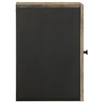 vidaXL Armoire de salle de bain murale 38x33x48cm bois massif manguier