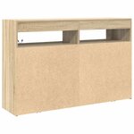 vidaXL Buffet Chêne Sonoma 116 x 30 x 75 cm Bois d'ingénierie
