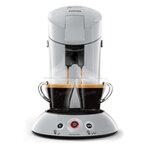 Machine à café dosettes philips hd6554/51 senseo original - gris clair