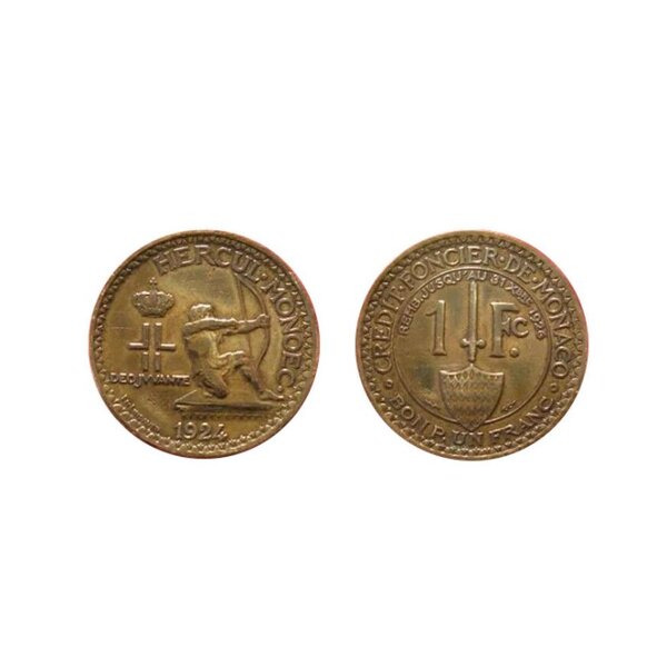 Monaco crédit foncier - 1 franc