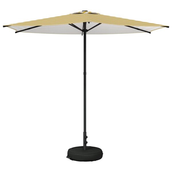 vidaXL Parasol de jardin avec base 270 x 270 cm Polyester