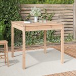 vidaXL Table de jardin 82 5x82 5x76 cm bois massif de pin