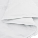 vidaXL Couette Autre avec oreiller 3 Pièces Blanc 260 x 220 cm Bas