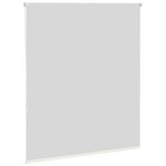 vidaXL Store enrouleur occultant blanc cassé largeur du tissu 121 6 cm