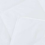 vidaXL Duvet avec Oreiller Autre 2 Pièces Blanc 135 x 220 cm Microfibre