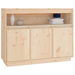 vidaXL Buffet 104 5x34x80 cm Bois massif de pin