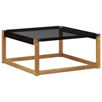 vidaXL Ensemble de canapés d'extérieur 8 pc Naturel et gris clair
