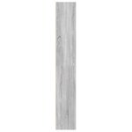vidaXL Bibliothèque 5 niveaux Sonoma gris 60x30x189 cm