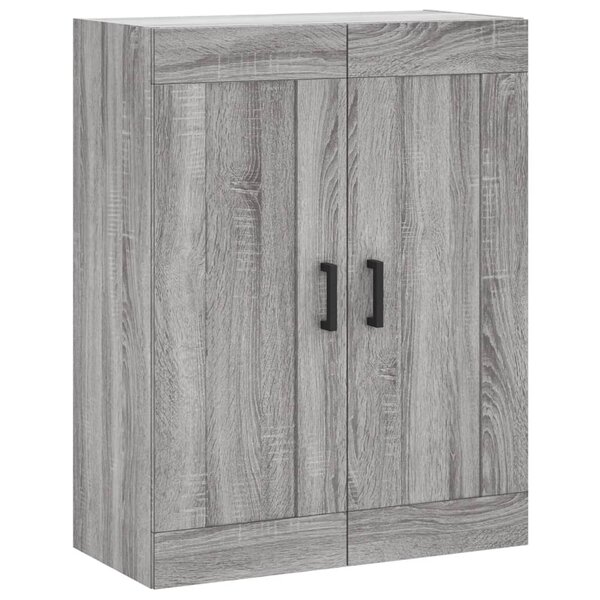vidaXL Armoire murale sonoma gris 69 5x34x90 cm bois d'ingénierie
