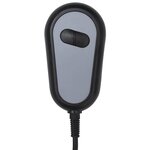 vidaXL Fauteuil inclinable électrique à oreilles marron tissu