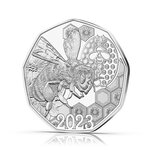 Pièce de monnaie 5 euro Autriche 2023 argent BU – Danse des abeilles