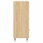 vidaXL Buffet chêne sonoma 69 5x34x90 cm bois d'ingénierie