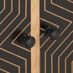 vidaXL Meuble TV 115x30x39 cm Bois d'acacia massif