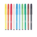 Lot de 10 Feutres Coloriage Pte 2 mm Assortis HERLITZ